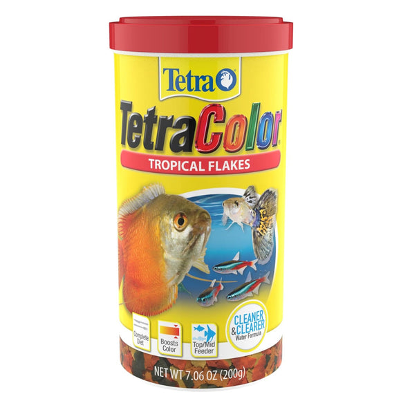 Tetra TetraColor Tropical Flakes Fish Food