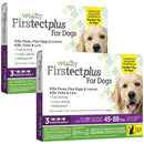 TevraPet Vetality Firstect Plus Flea & Tick Treatment for Dogs, 45-88 lbs 6 months