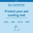 Green Pet Cool Pet Pad Cover features