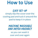Green Pet Cool Pet Pad Cover how to use