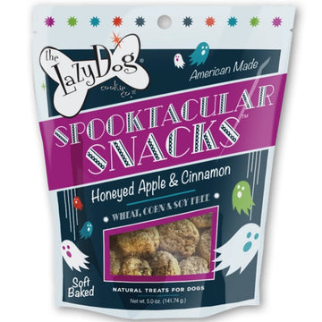The Lazy Dog Cookie Co. Spooktacular Snacks Honey Apple & Cinnamon Treats For Dogs (5 oz)