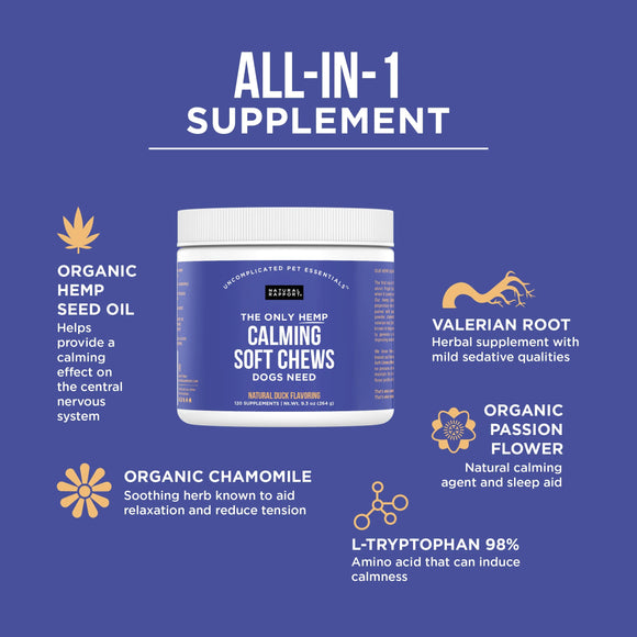 The only Hemp Calming Soft Chews Dog Need - 6