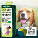 The Original Poop Bags Bulk Roll 300-count - Pet Waste Bags 3