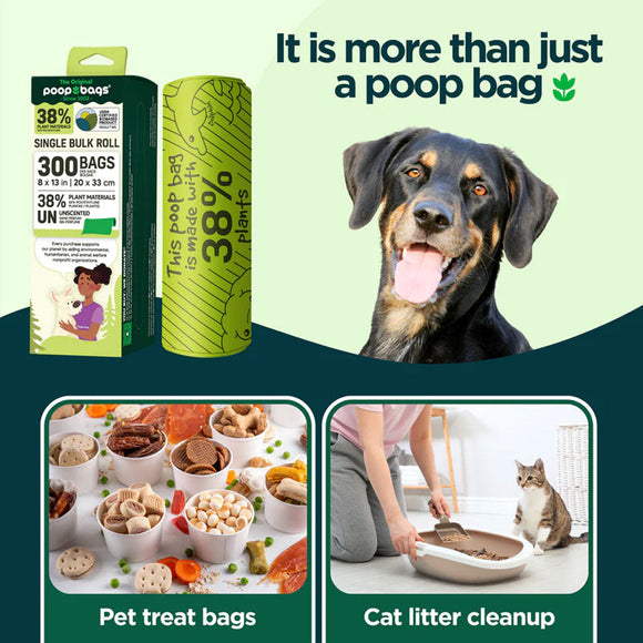 The Original Poop Bags Bulk Roll 300-count - Pet Waste Bags 4