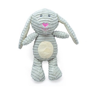 ThoozyPet Tuff & Cuddly Bunny Plush Dog Toy 12.5’’ - Plush Dog Toys 1