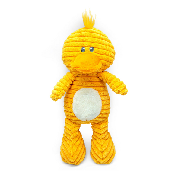 ThoozyPet Tuff & Cuddly Duck Plush Dog Toy 12.5’’ - Plush Dog Toys 1