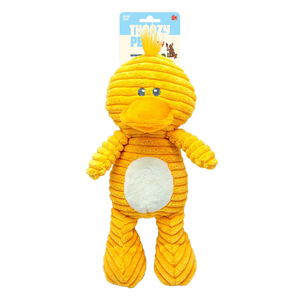 ThoozyPet Tuff & Cuddly Duck Plush Dog Toy 12.5’’ - Plush Dog Toys 2