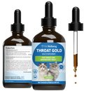 Throat Gold - Soothes Throat Irritation in Cats - 4-oz - Cat Supplements & Vitamins 3