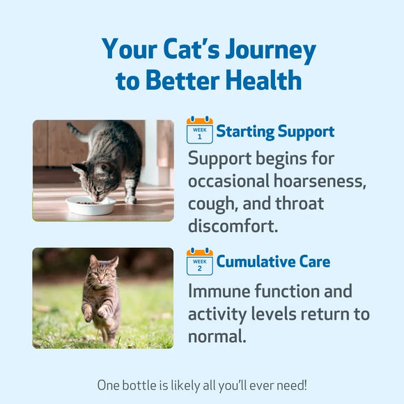 Throat Gold - Soothes Throat Irritation in Cats - Cat Supplements & Vitamins 10
