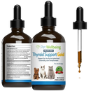 Thyroid Support Gold for Hyperthyroidism in Cats - 4 oz - Cat Supplements & Vitamins 14