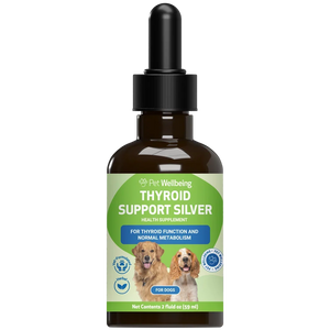 Thyroid Support Silver - for Low Thyroid in Dogs (2 oz) - Dog Supplements & Vitamins 1
