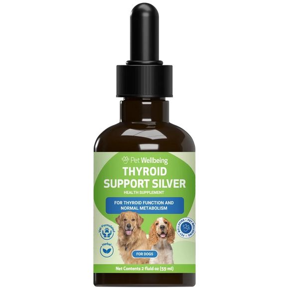 Thyroid Support Silver - for Low Thyroid in Dogs (2 oz) - Dog Supplements & Vitamins 1