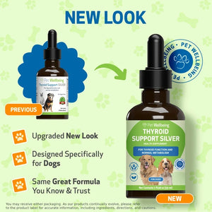 Thyroid Support Silver - for Low Thyroid in Dogs (2 oz) - Dog Supplements & Vitamins 2