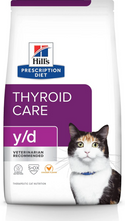 Hill's Prescription Diet y/d Thyroid Care Chicken Flavor Dry Cat Food