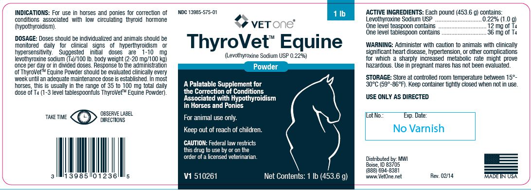 Levothyroxine (generic) Powder for Horses