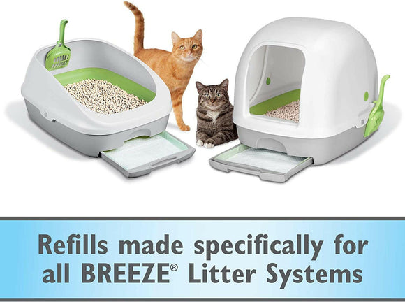 Tidy Cats Breeze Litter System Cat Pads 10 pad refills - Cat Litter & Waste Disposal 5