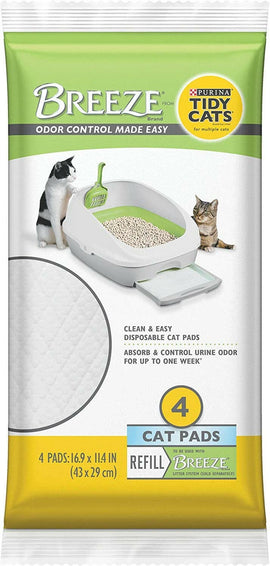 Tidy Cats Breeze Litter System Cat Pads 10 pad refills - Cat Litter & Waste Disposal 1