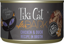 Tiki Cat After Dark Chicken & Duck Grain-Free Canned Food for Cats - 5.5 oz cans; case of 8 - Wet Cat Food 8