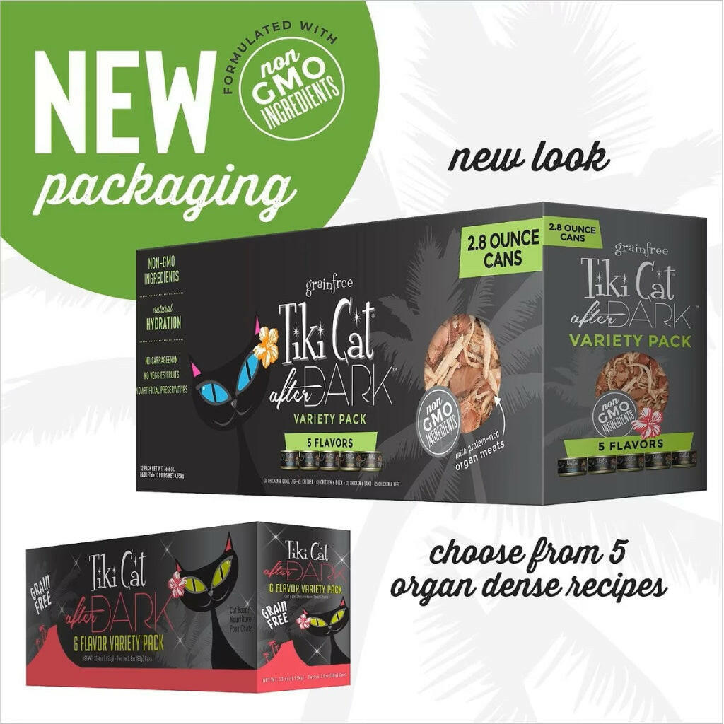 Tiki Cat After Dark Variety Pack (2.8 oz x 12 cans)