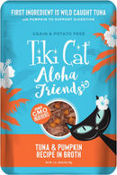 Tiki Cat Aloha Friends Tuna Pumpkin - 3 oz pouches; case of 12 - Cat Food 7
