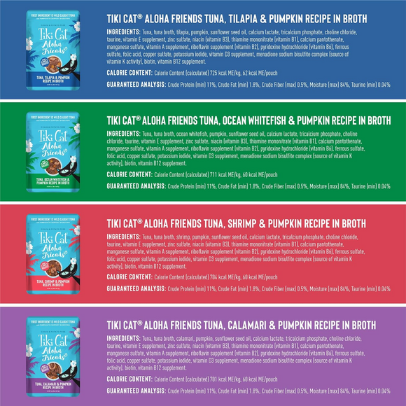 Tiki Cat Aloha Friends Variety Pack - Wet Cat Food 11