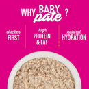 Tiki Cat Baby Pate Duck and Duck Liver Grain-Free Wet Food For Kittens (2.4 oz x 12 cans)