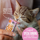 Tiki Cat Baby Stix Chicken in Creamy Gravy Wet Kitten Treats Jar (42 sachets) - Cat Treats 4