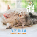 Tiki Cat Baby Stix Chicken in Creamy Gravy Wet Kitten Treats Jar (42 sachets) - Cat Treats 12