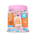 Tiki Cat Baby Stix Chicken in Creamy Gravy Wet Kitten Treats Jar (42 sachets) - Cat Treats 9