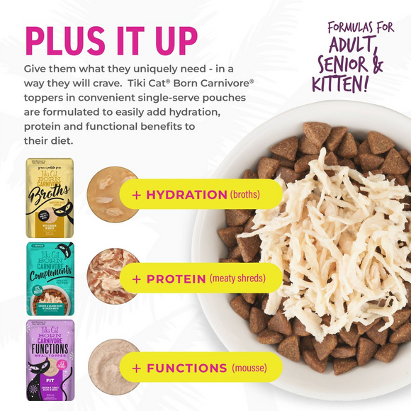 Tiki Cat Born Carnivore Indoor Health Chicken & Turkey Meal Dry Food for Cats - Dry Cat Food 3