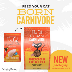 Tiki Cat Born Carnivore Indoor Health Chicken & Turkey Meal Dry Food for Cats - Dry Cat Food 2