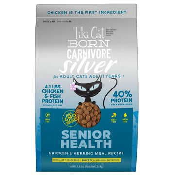 Tiki Cat Born Carnivore Silver Senior