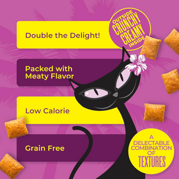 Tiki Cat Duets Chicken Flavoured Crunchy Cat Treats (2 oz) - Cat Treats 3