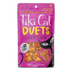 Tiki Cat Duets Chicken Flavoured Crunchy Cat Treats (2 oz) - Cat Treats 1