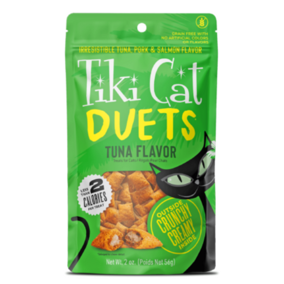Tiki Cat Duets Tuna Crunchy Cat Treats (2 oz) - Cat Treats 1