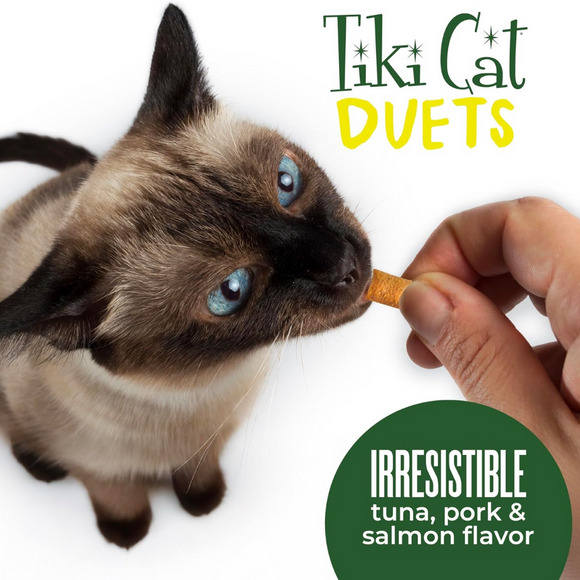 Tiki Cat Duets Tuna Crunchy Cat Treats (2 oz) - Cat Treats 6