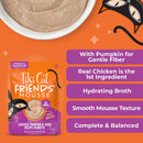 Tiki Cat Friends Mousse in Broth Grain-Free Wet Cat Food 2.5-oz case of 12 - Cat Food 32