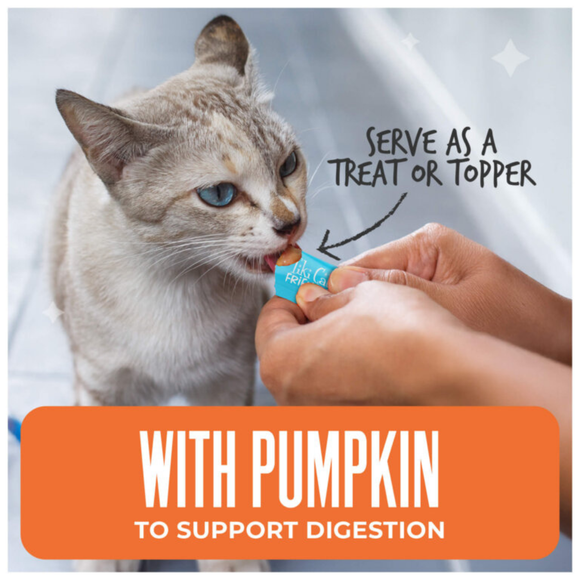 Tiki Cat Friends Stix Tuna & Pumpkin Recipe in Creamy Gravy Lickable Cat Treats (0.4 oz x 4 servings) - Cat Treats 7