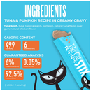 Tiki Cat Friends Stix Tuna & Pumpkin Recipe in Creamy Gravy Lickable Cat Treats (0.4 oz x 4 servings) - Cat Treats 3