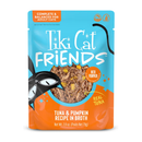 Tiki Cat Friends Tuna & Pumpkin Recipe in Broth Wet Cat Food (2.8-oz x 12 pouches) - Cat Food 1