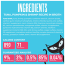 Tiki Cat Friends Tuna Shrimp & Pumpkin Recipe in Broth Wet Cat Food (2.8-oz x 12 pouches) - Cat Food 3