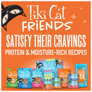 Tiki Cat Friends Wet Cat Food 2.5-oz cae case of 12 - Cat Food 9