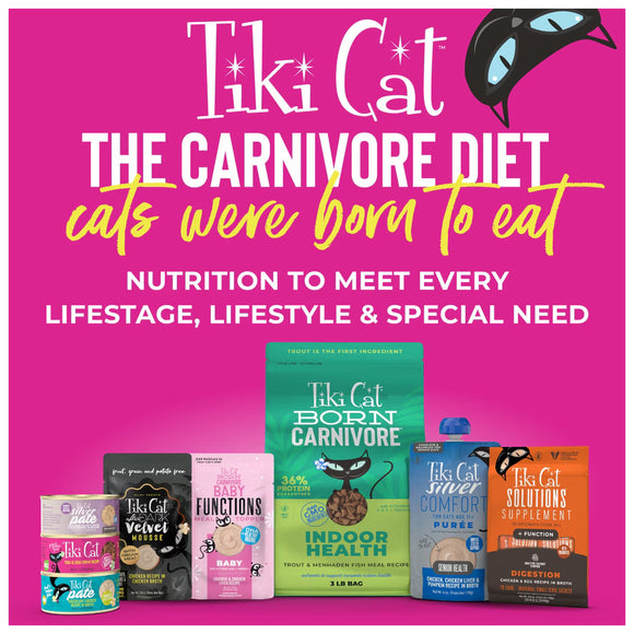Tiki Cat Friends Wet Cat Food 2.5-oz cae case of 12 - Cat Food 10