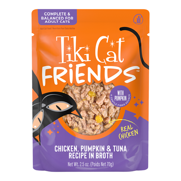 Tiki Cat Friends Wet Cat Food 2.5-oz pouch case of 12 - Cat Food 15