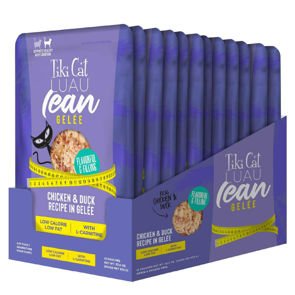 Tiki Cat Luau Lean Gelee Chicken and Duck Grain-Free Wet Food For Cats