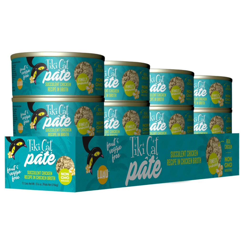 tiki cat succulent chicken Tiki Cat Luau Pate Succulent Chicken 2.8oz