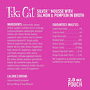 Tiki Cat Senior Salmon Velvet Mousse Grain-Free Wet Food For Senior Cats (2.8 oz x 12 pouches)