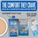 Tiki Cat Silver Comfort Chicken Chicken Liver & Pumpkin Recipe in Broth Low Phosphorus Puree for Cats Age 11+ (6 oz x 6