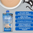 Tiki Cat Silver Comfort Chicken Chicken Liver & Pumpkin Recipe in Broth Low Phosphorus Puree for Cats Age 11+ (6 oz x 6