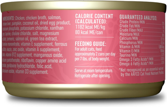 Tiki Cat Silver for Seniors Chicken & Salmon & Chicken Liver Mousse & Shreds (2.4 oz x 12 cans) - Wet Cat Food 8